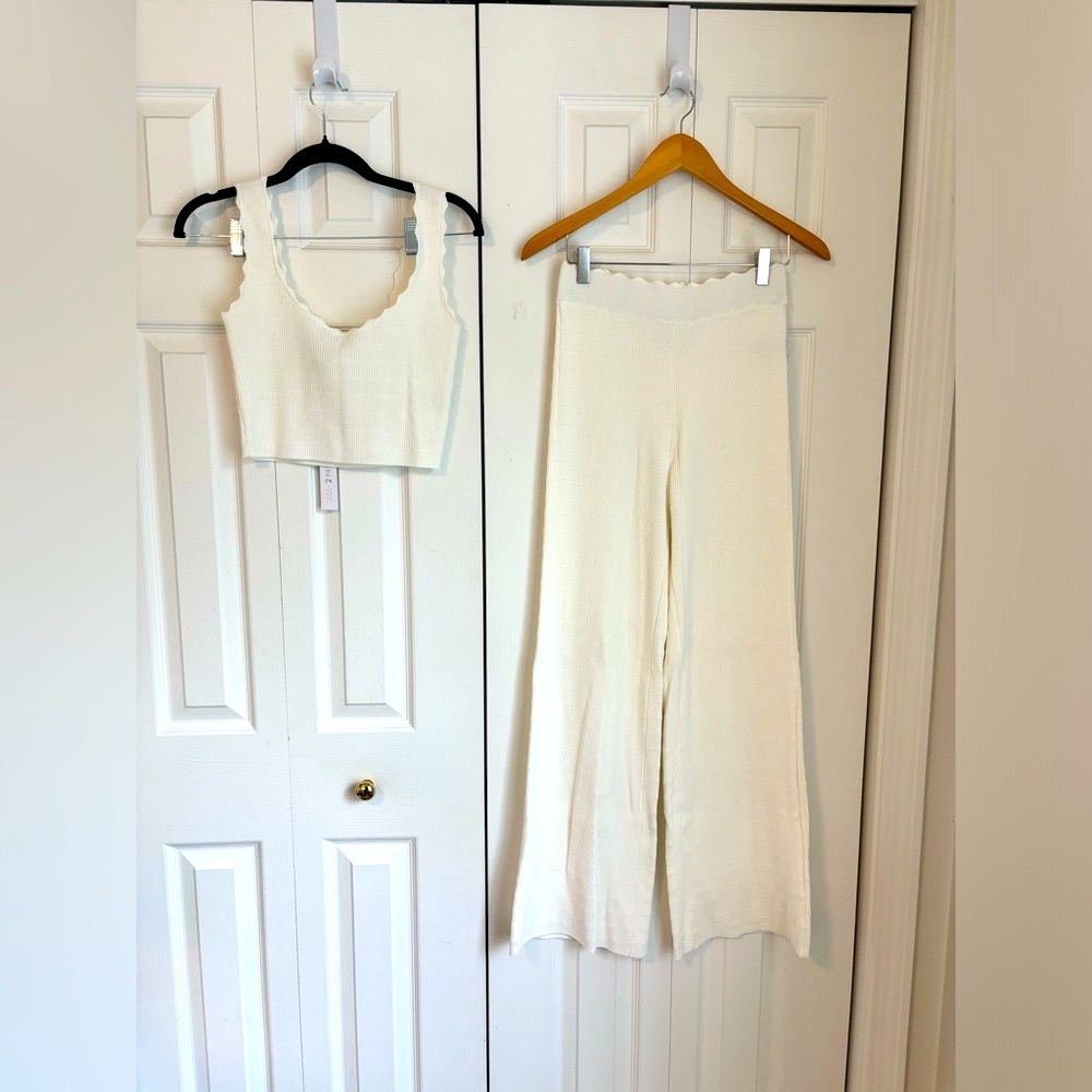 House of Harlow 2 Piece White Set NWT